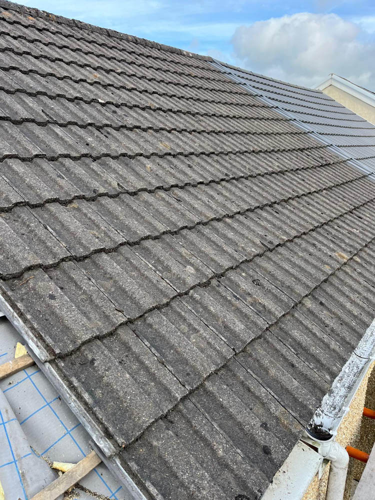 image of Roof Replacement – Merthyr Tydfil before starting 
